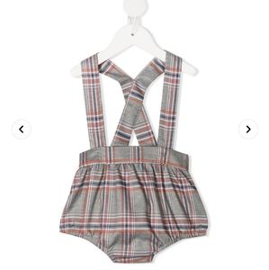 BOBO PLAID-CHECK BLOOMERS